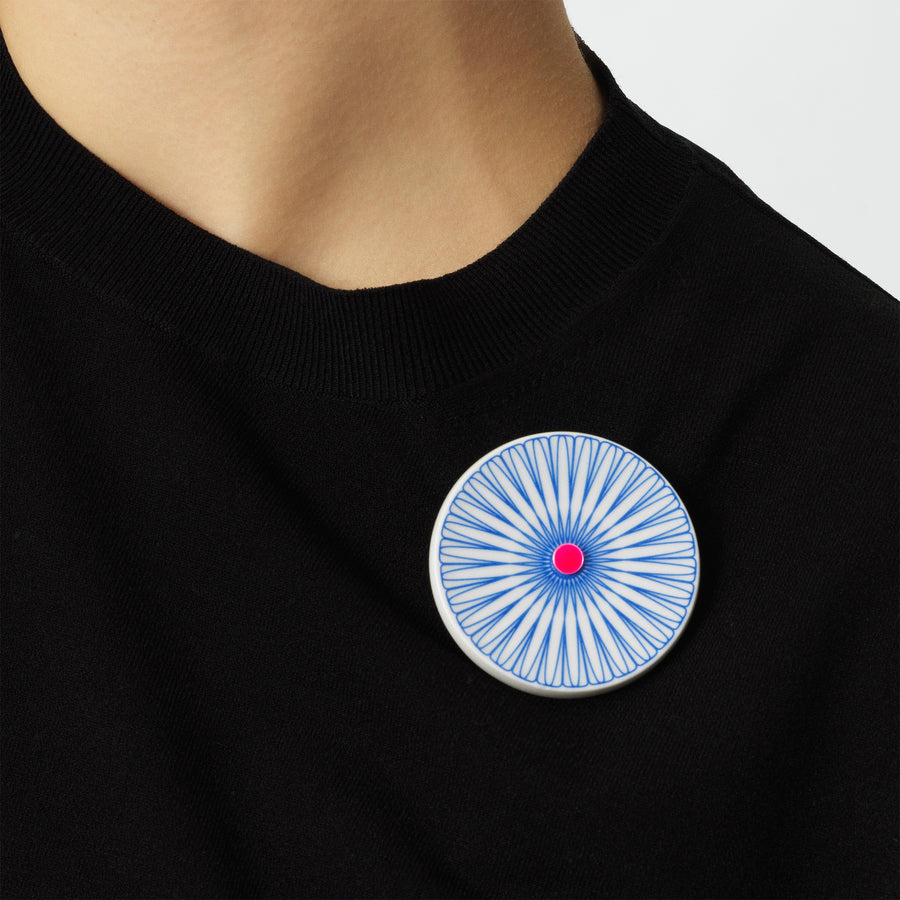 ICON broche no. 01 · ROYAL BLUE