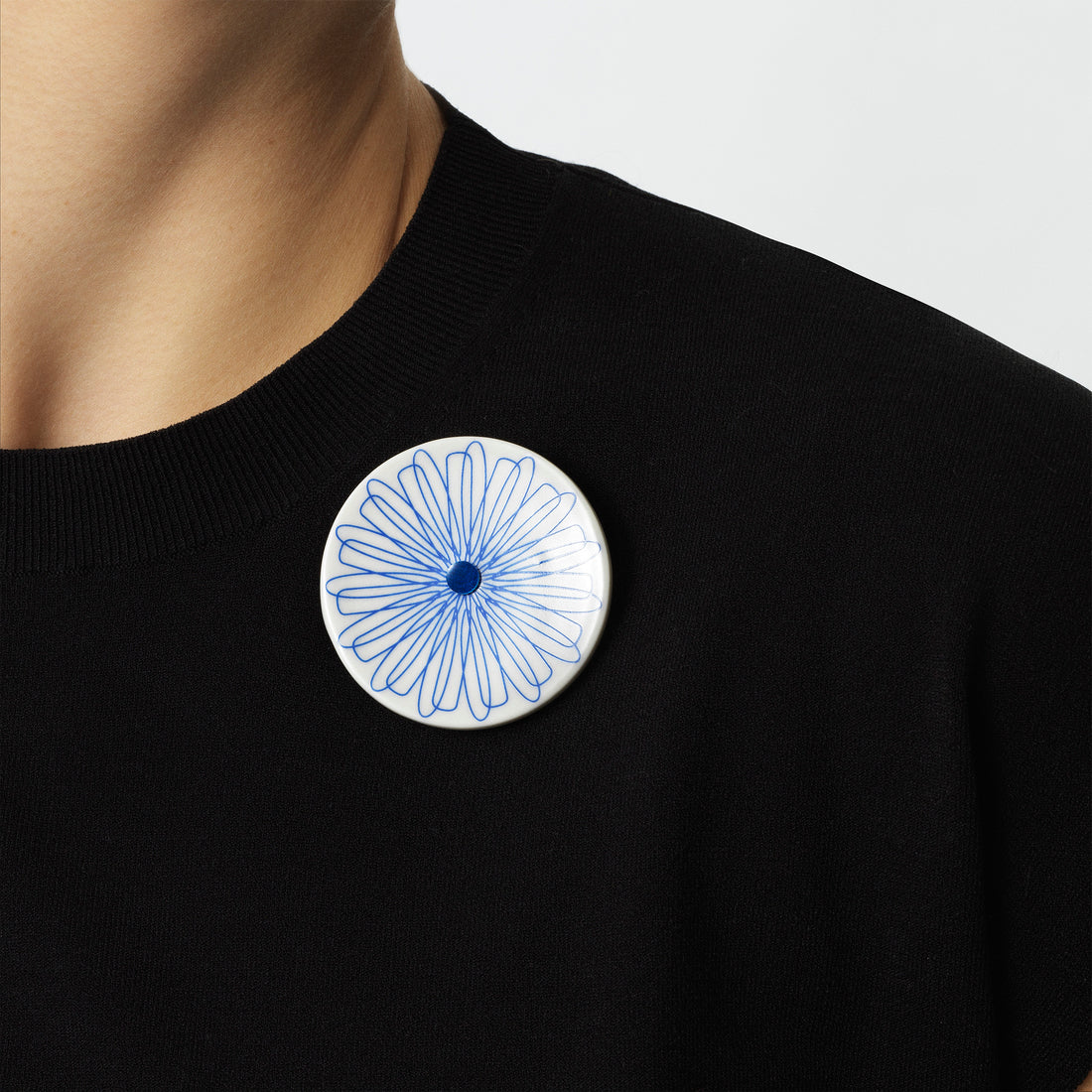 ICON broche no. 02 · ROYAL BLUE