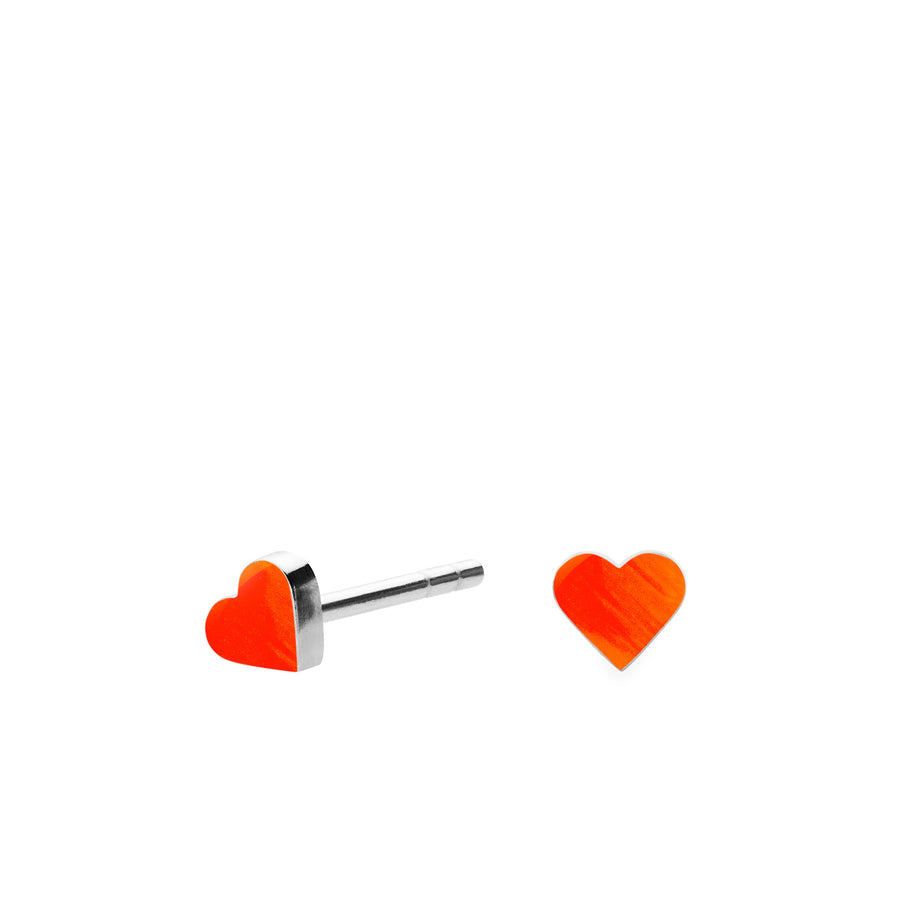 SIGN heart nano · SILVER · NEON ORANGE