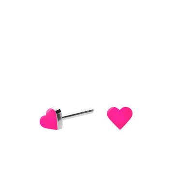 SIGN heart nano · SILVER · NEON PINK