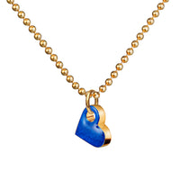 SIGN heart necklace · GOLD · OCEAN