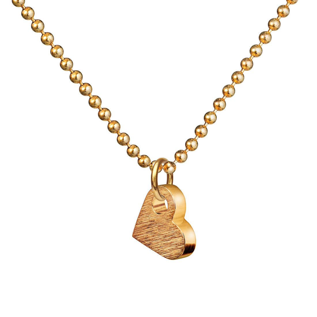 SIGN heart necklace · GOLD