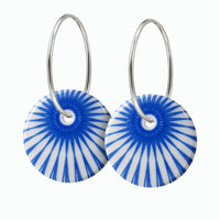 SPLASH hoop earrings